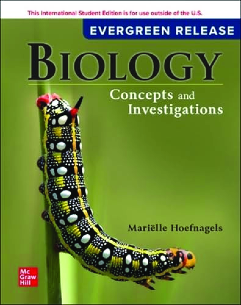 Preview of eBook PDF ISE Biology Concepts and Investigations 2024 Release By Mariëlle Hoefnagels