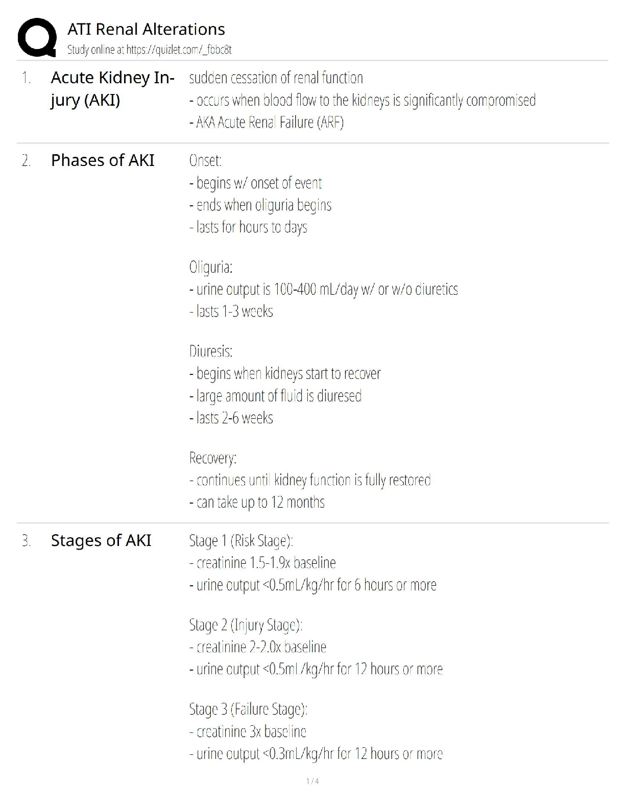 Preview of ATI Renal Alterations   New Version / 2025 Update / Nursing Test Bank & Study Guide
