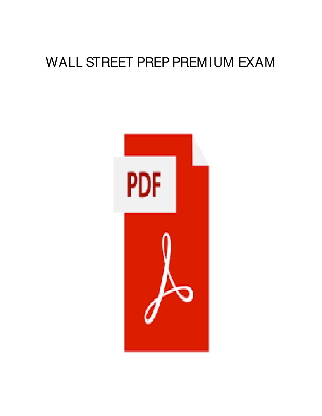 Preview image for WALL STREET PREP PREMIUM EXAM TRANSACTION COMPS MODELING WALL STREET PREP EXAM BEST FOR DISTINCTION