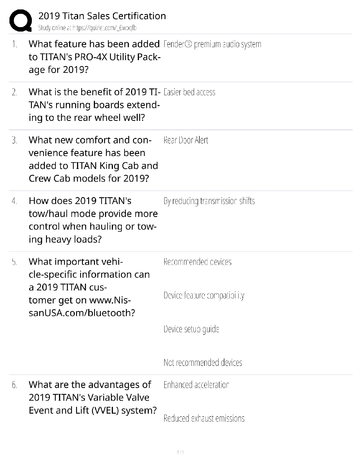 2019 Titan Sales Certification / 2025 Updated Guide / Score 100% Study Materials & Test Bank