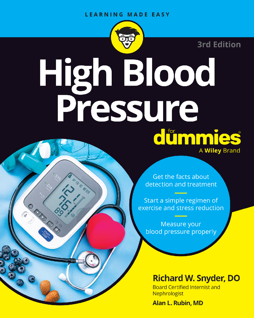 Preview image for PDF(eBook) High Blood Pressure For Dummies,Richard Snyder,3e