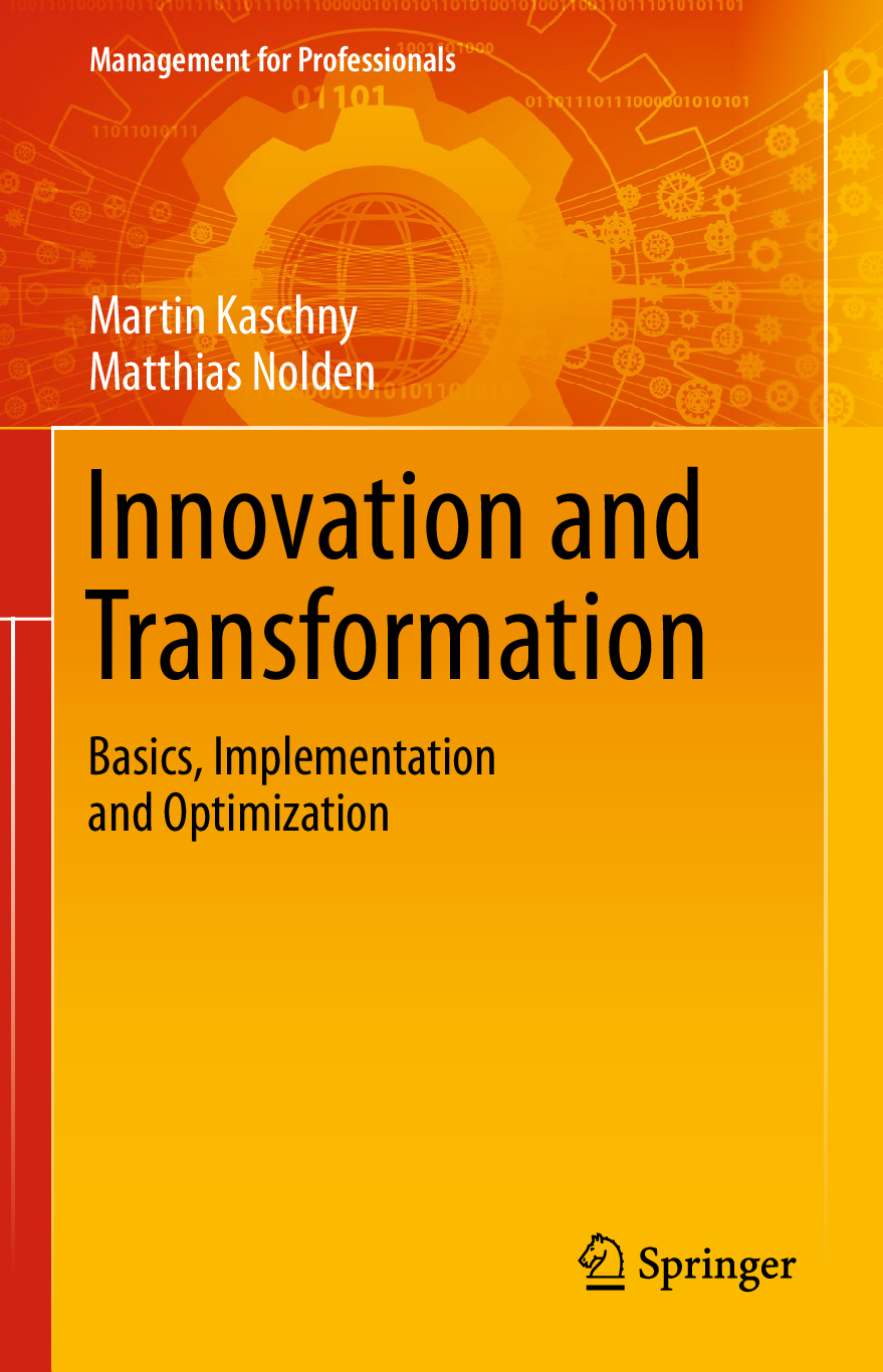 Preview image for PDF(eBook) Innovation and Transformation ,Martin Kaschny  , Matthias Nolden,1e