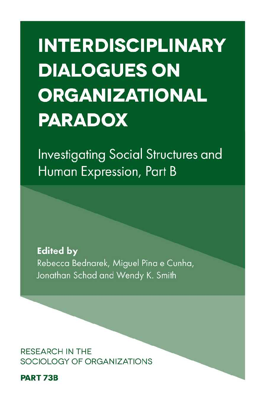 Preview image for PDF(eBook) Interdisciplinary Dialogues on Organizational Paradox, Rebecca Bednarek, Miguel Pina e Cunha, Jonathan S,1e