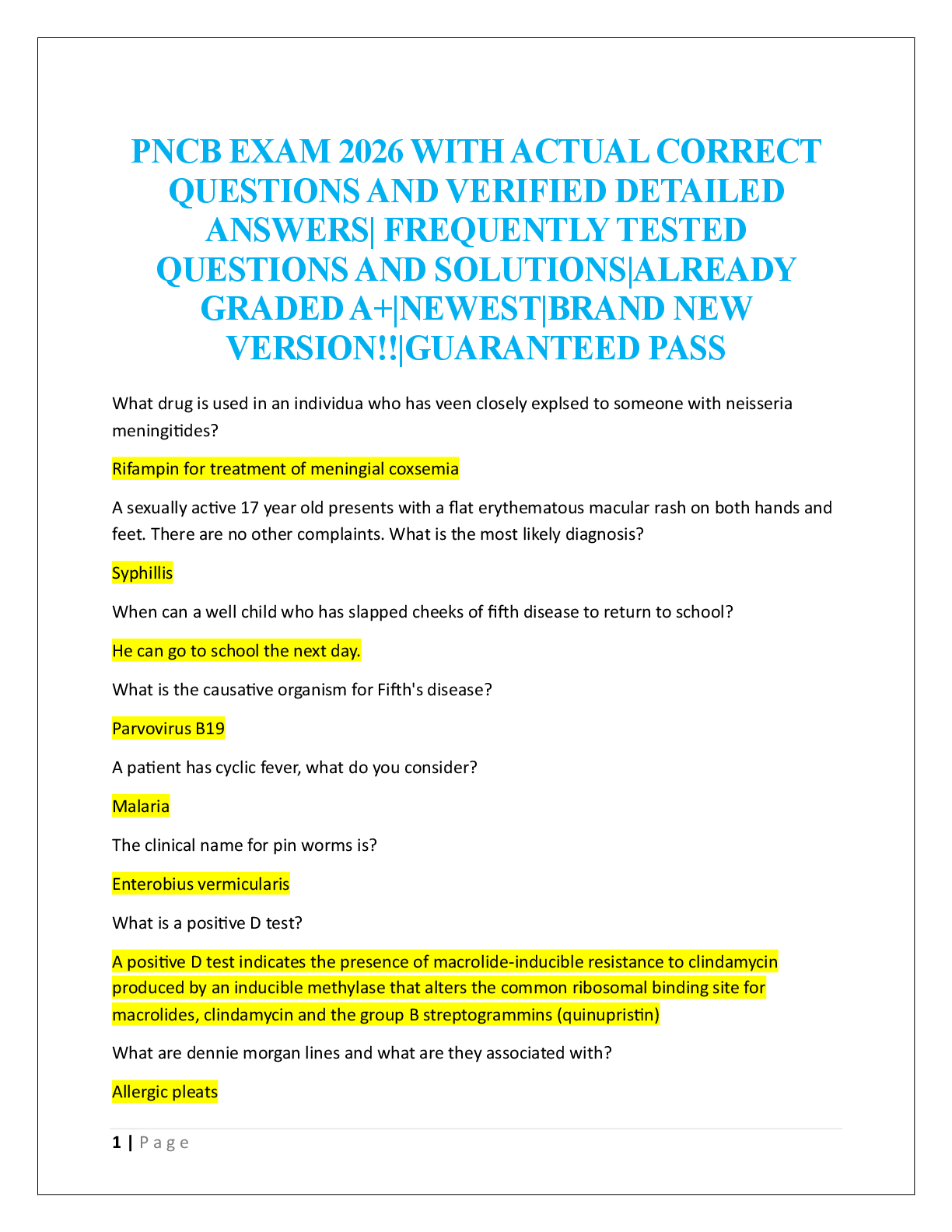 Preview image for PNCB EXAM 2026