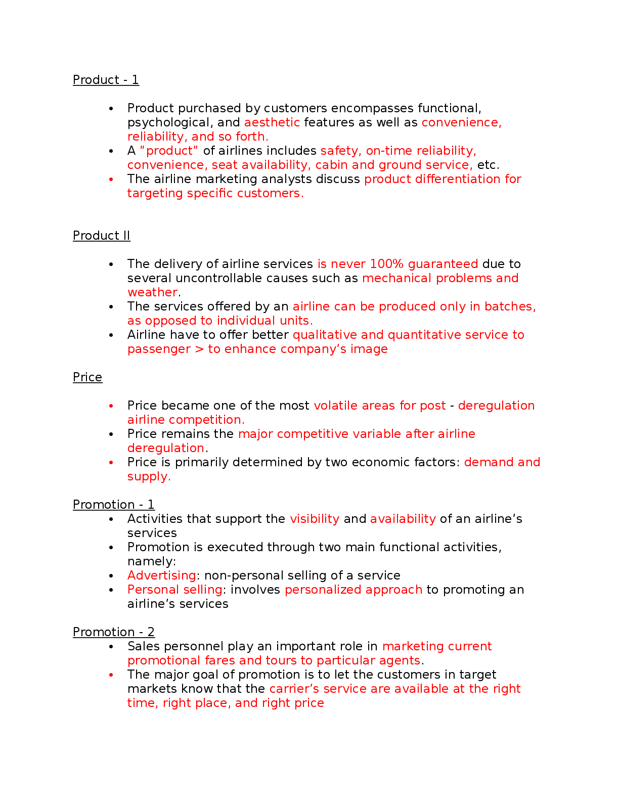 Preview image for Air Transportation Systems Final Exam
