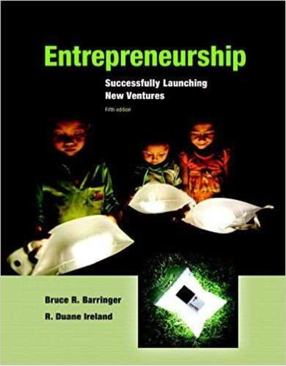 Preview image for TEST BANK  Entrepreneurship:  Successfully Launching New  Ventures, 5e Bruce R  .Barringer  R .Duane Ireland