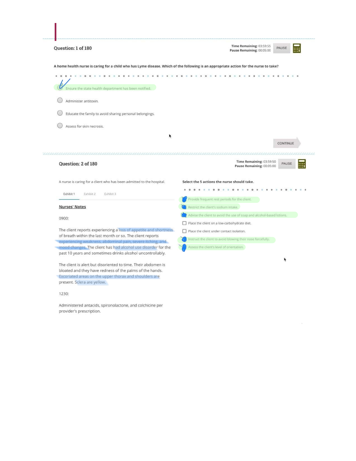 Preview image for Verified RN ATI Comprehensive Predictor 2023 Exam with NGN 180 Questions and 100% Correct Answers.