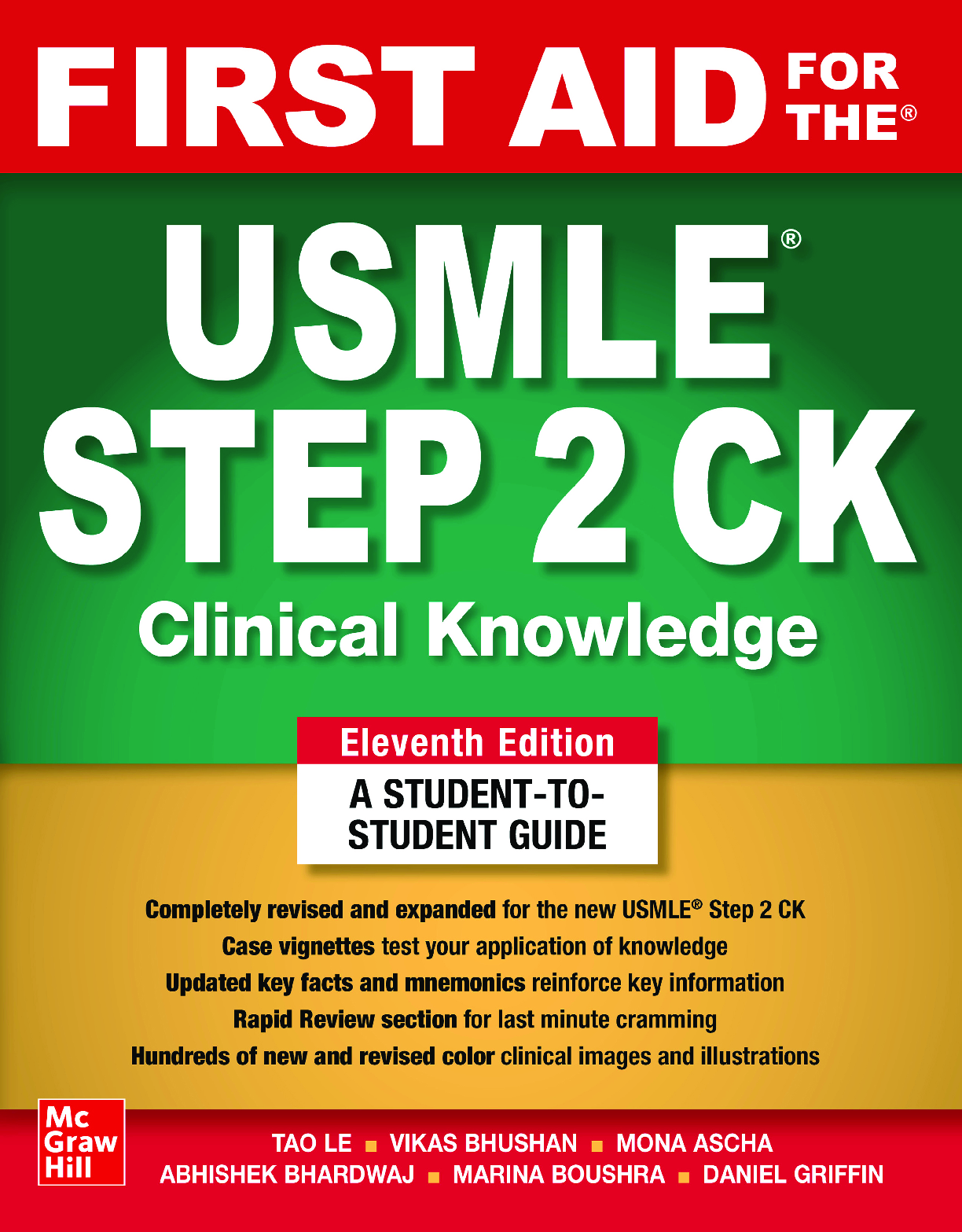 Preview image for [eBook-PDF] First Aid for the USMLE Step 2 CK (11th Edition) by Tao Le et al. ISBN13: 9781264855100