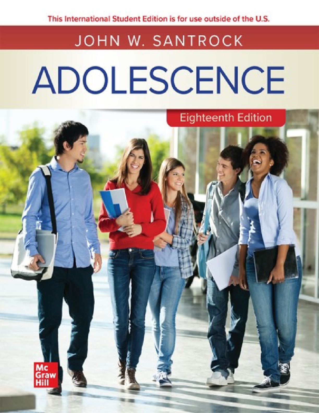 Preview of [eBook] [ISE] [PDF] [EPUB] Adolescence (ISE HED B&amp;B PSYCHOLOGY) 18th Editrion By John W. Santrock