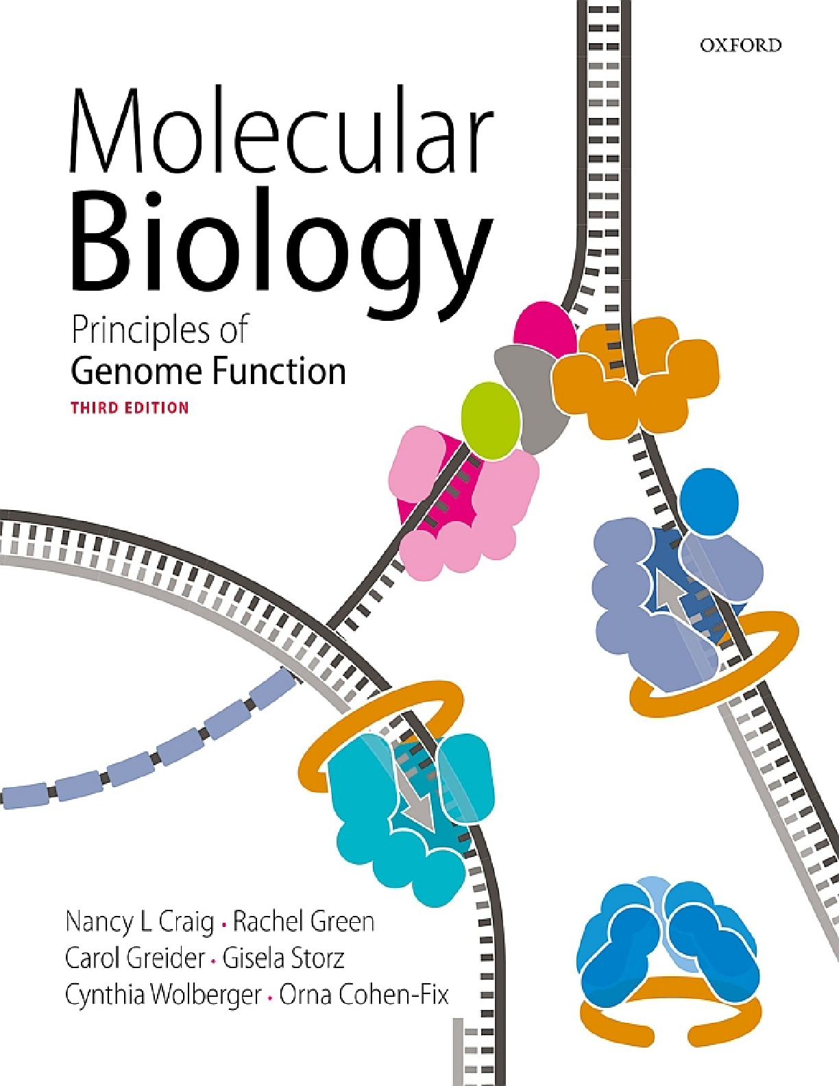 Preview image for eBook [EPUB] [PDF] Molecular Biology Principles of Genome Function 3rd Edition By Nancy Craig, Rachel Green, Carol Greider, Gisela Storz, Cynthia Wolberger