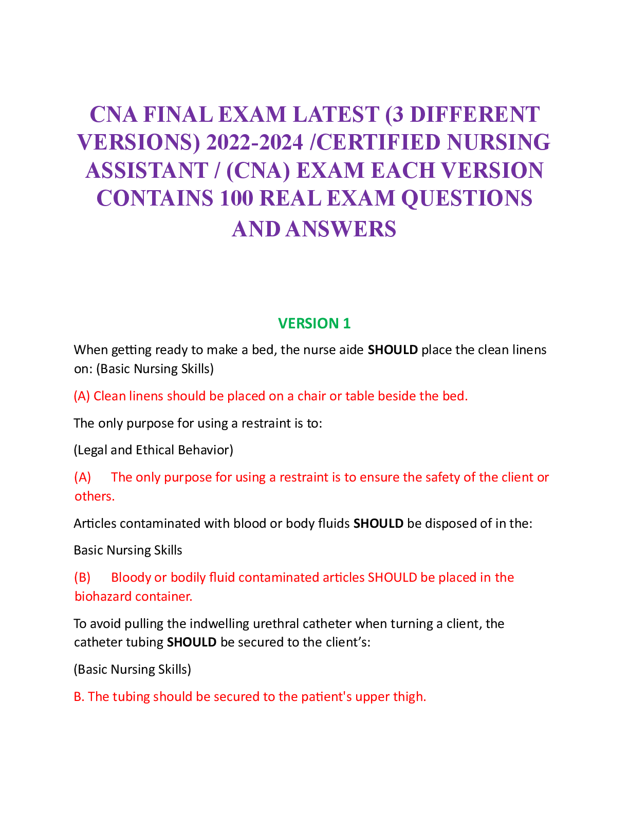 Preview image for CNA FINAL EXAM LATEST__3_DIFFERENT.pdf