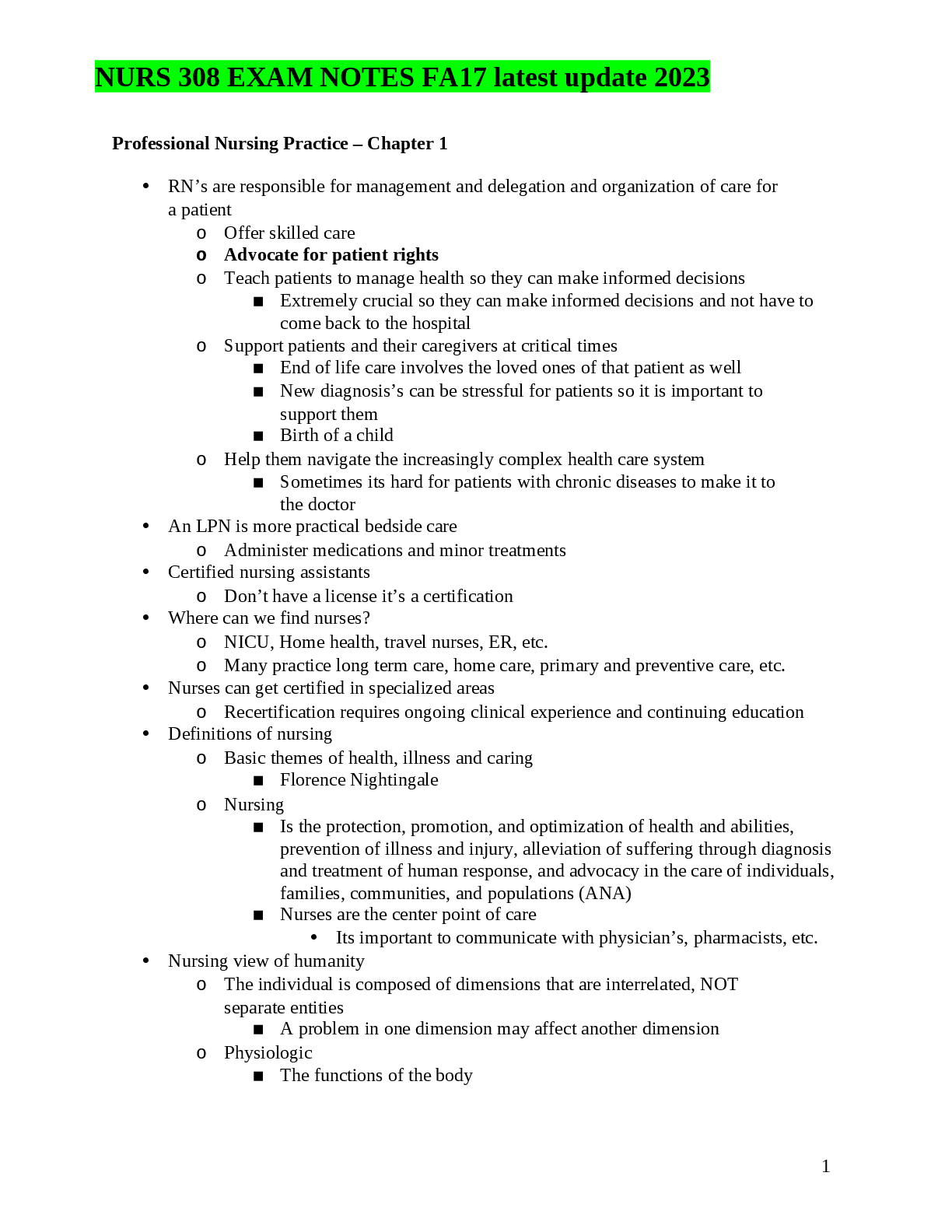 Preview image for 308 Exam 1 S.N._.docx.docx