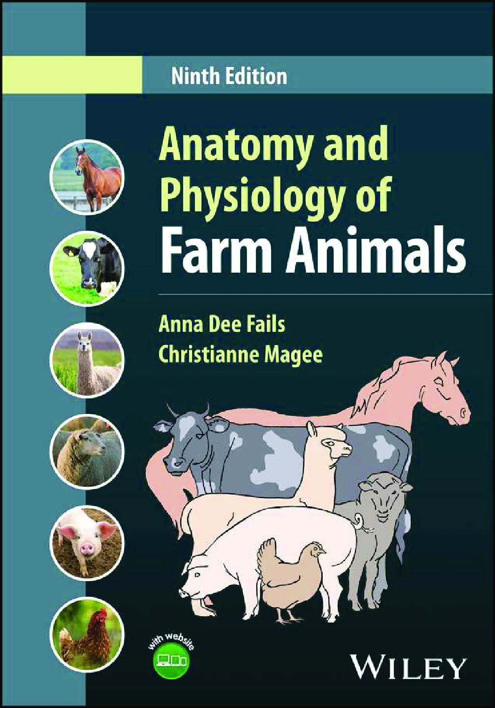 Preview of eBook [PDF] Anatomy and Physiology of Farm Animals 9th Edition By Anna Dee Fails, Christia
