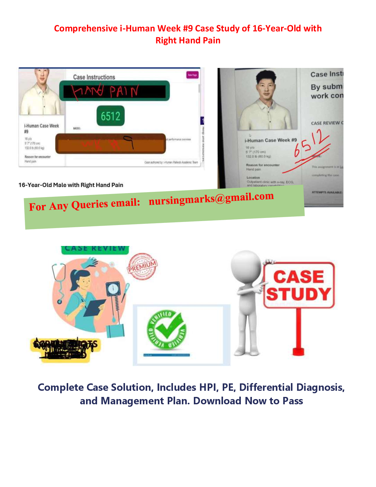 Preview image for Right Hand Pain