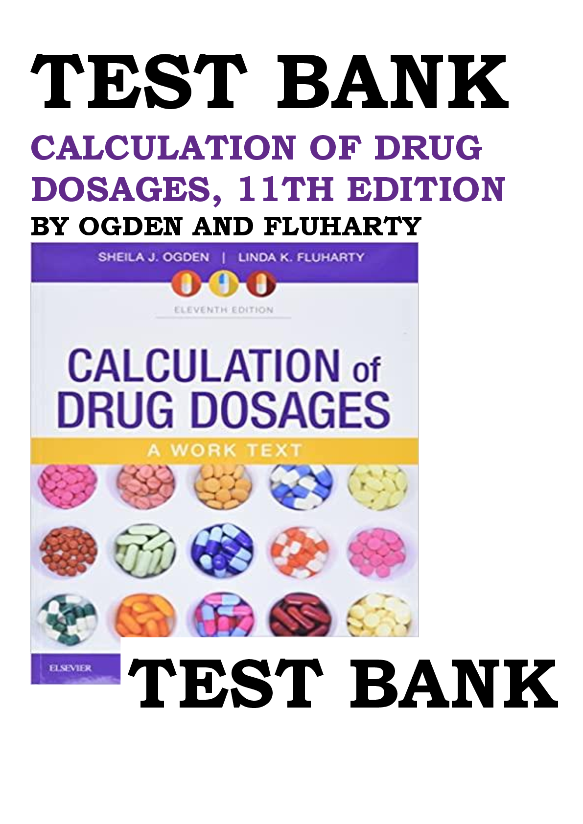 Preview image for Test bank for calculation of drug dosages 11th edition by ogden and fluharty