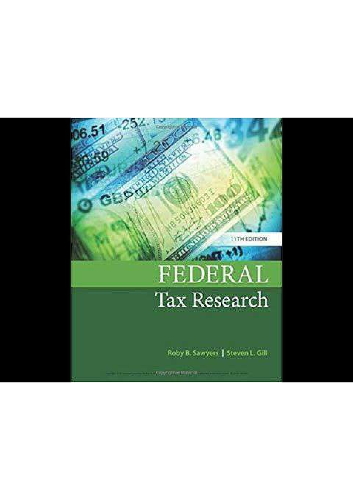Preview image for TEST BANK FOR Federal Tax Research 11th Edition Roby B Sawyers Steven Gill-