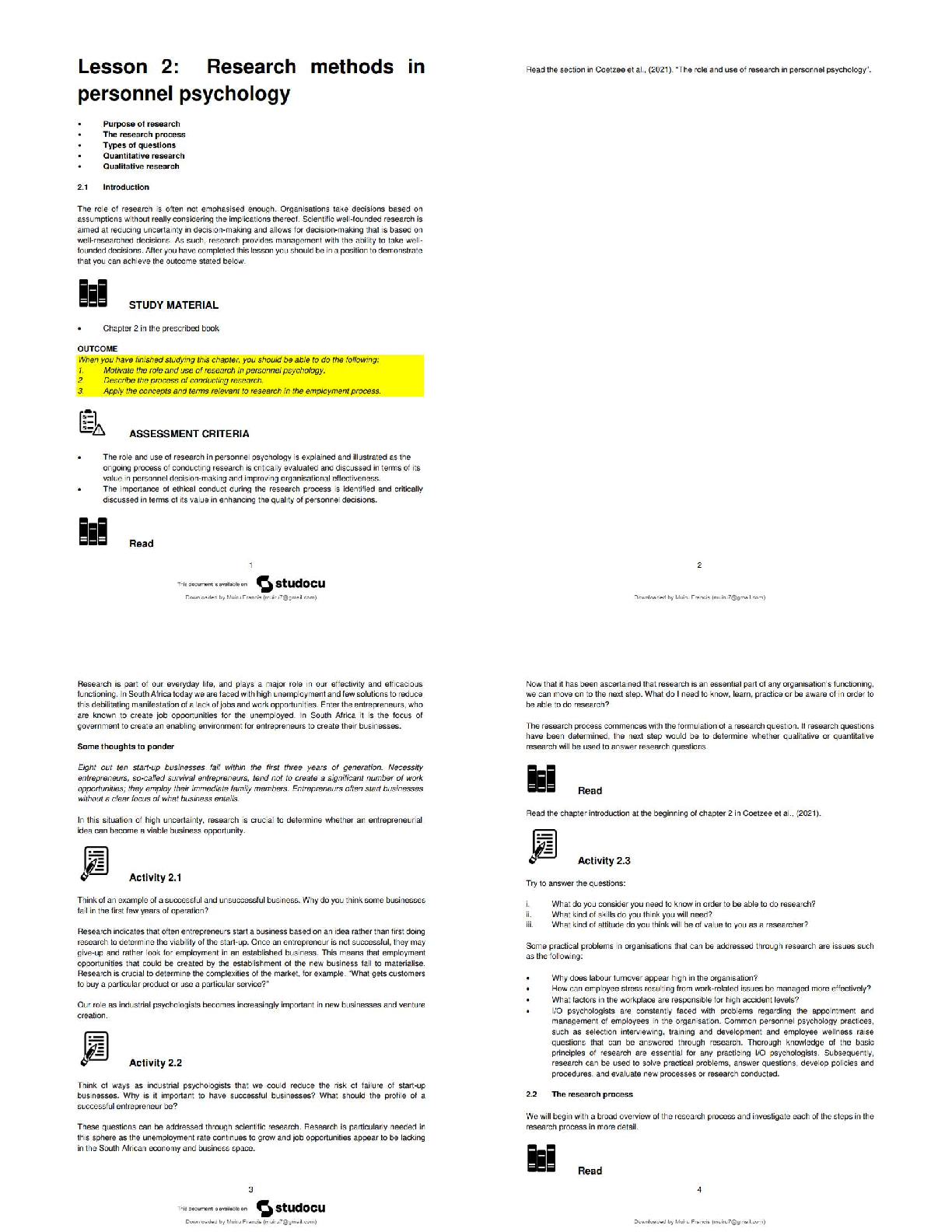 Preview of Personnel Psychology Organisational Entry (IOP3702)   / 2025 Update Notes, Test Bank & Exa