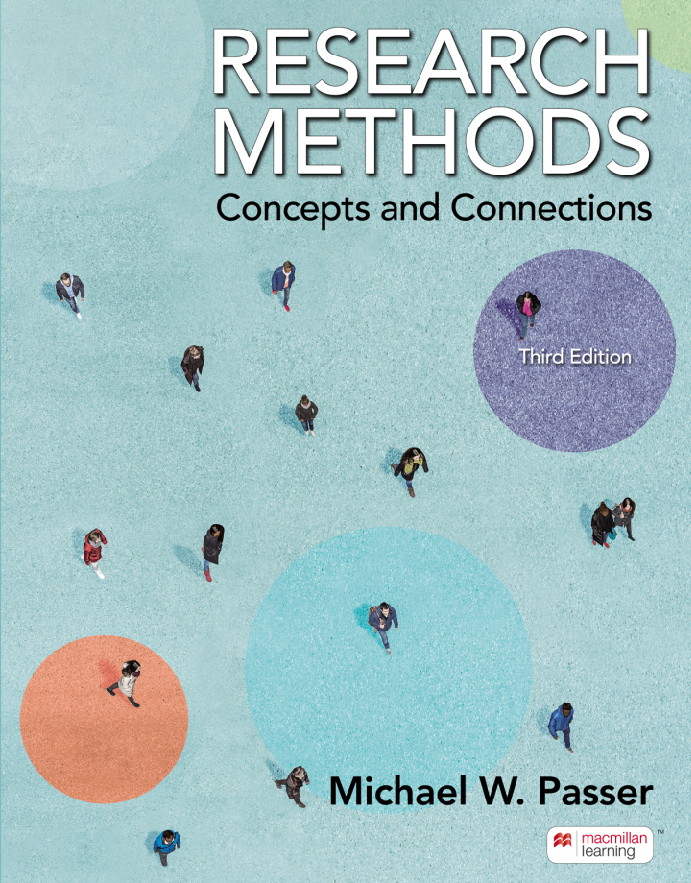 Preview of Research Methods Concepts and Connections 1st Edition By Michael w. Passer