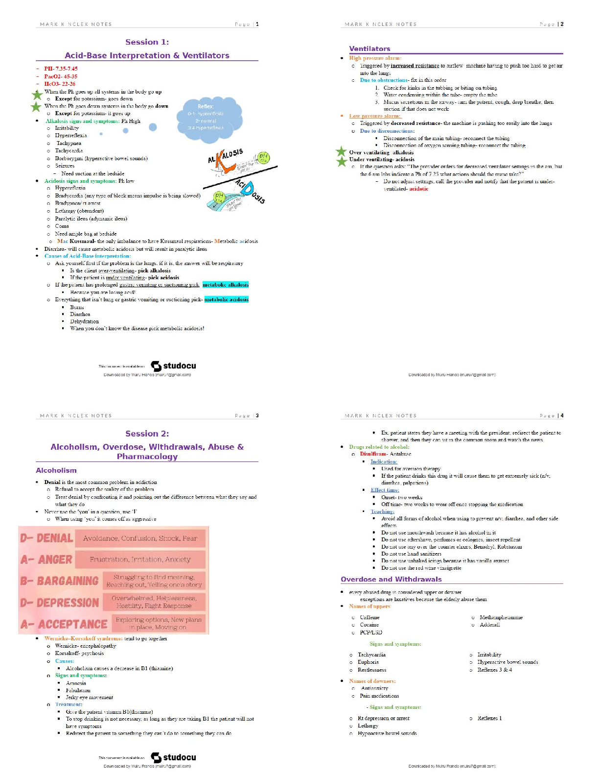 Recommended document preview for NUR 101 Lecture Notes: Acid-Base Balance, Ventilators & Cardiac Drugs   / 2025 Update Study Guide & Exam Prep