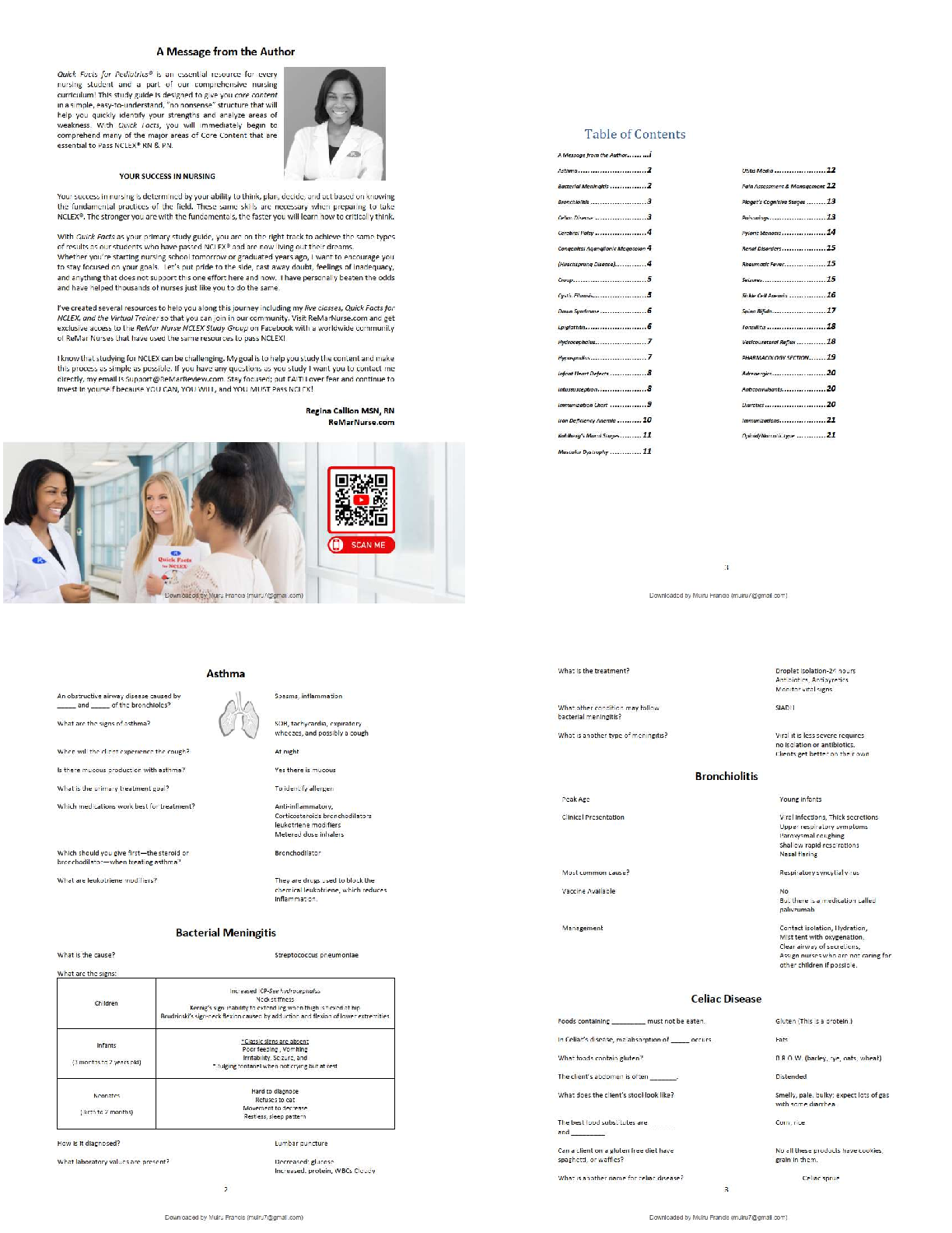 Recommended document preview for NCLEX Pediatrics Study Guide   / 2025 Update Exam Prep & Practice Questions