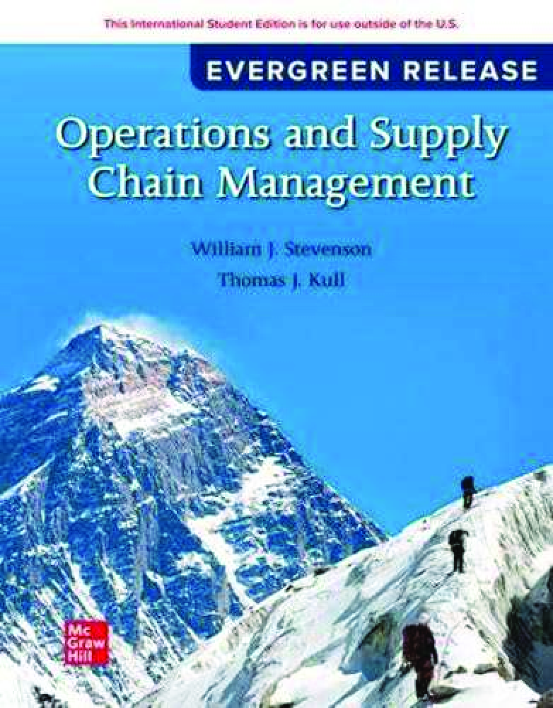 Preview of eBook PDF ISE Operations and Supply Chain Management EverGreen Release 2024 Release By Wil