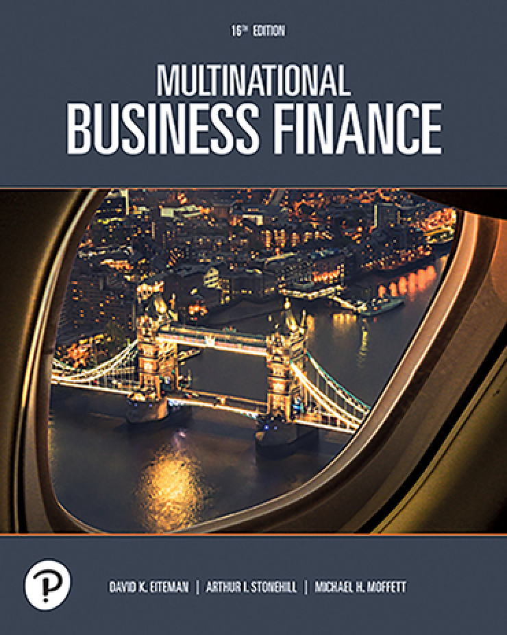 Preview of Test Bank for Multinational Business Finance, 16th edition by David K. Eiteman