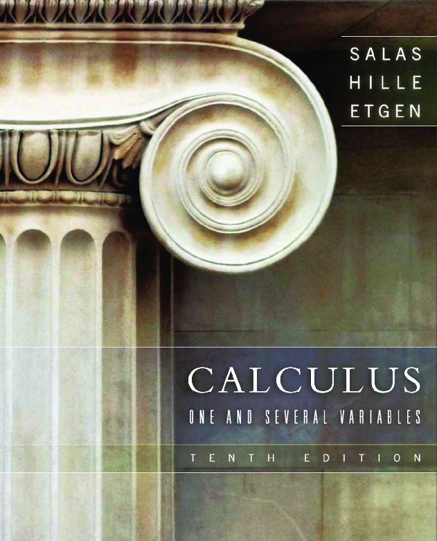 Preview of eBook PDF Calculus One and Several Variables 10th Edition By Satunino Salas