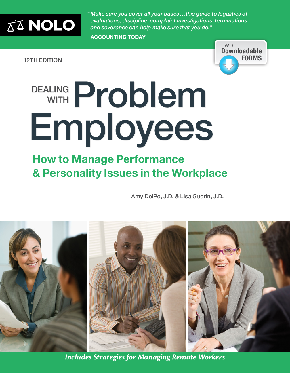 Preview of eBook PDF NOLO Dealing with Problem Employees How to Manage Performance  Personal Issues i