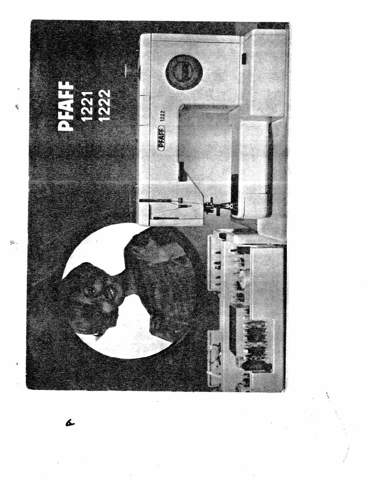 Recommended document preview for Pfaff 1221 & 1222 Sewing Machine Manual