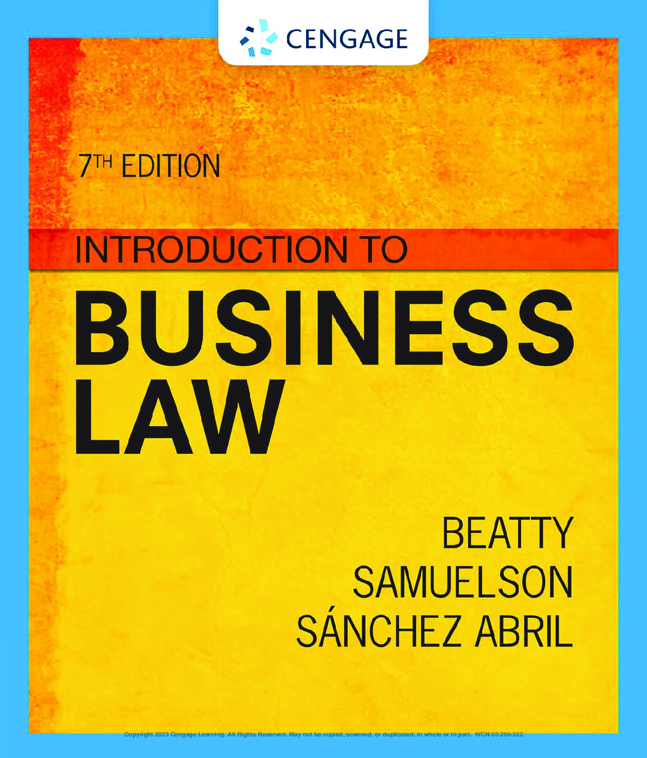 Recommended document preview for eBook PDF Introduction to Business Law 7th Edition By Jeffrey Beatty, Susan Samuelson, Patricia Abril
