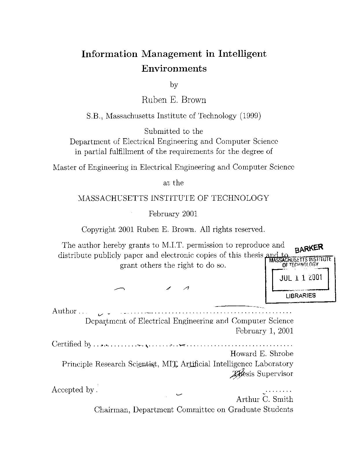Recommended document preview for Information Management in Intelligent Environments E.