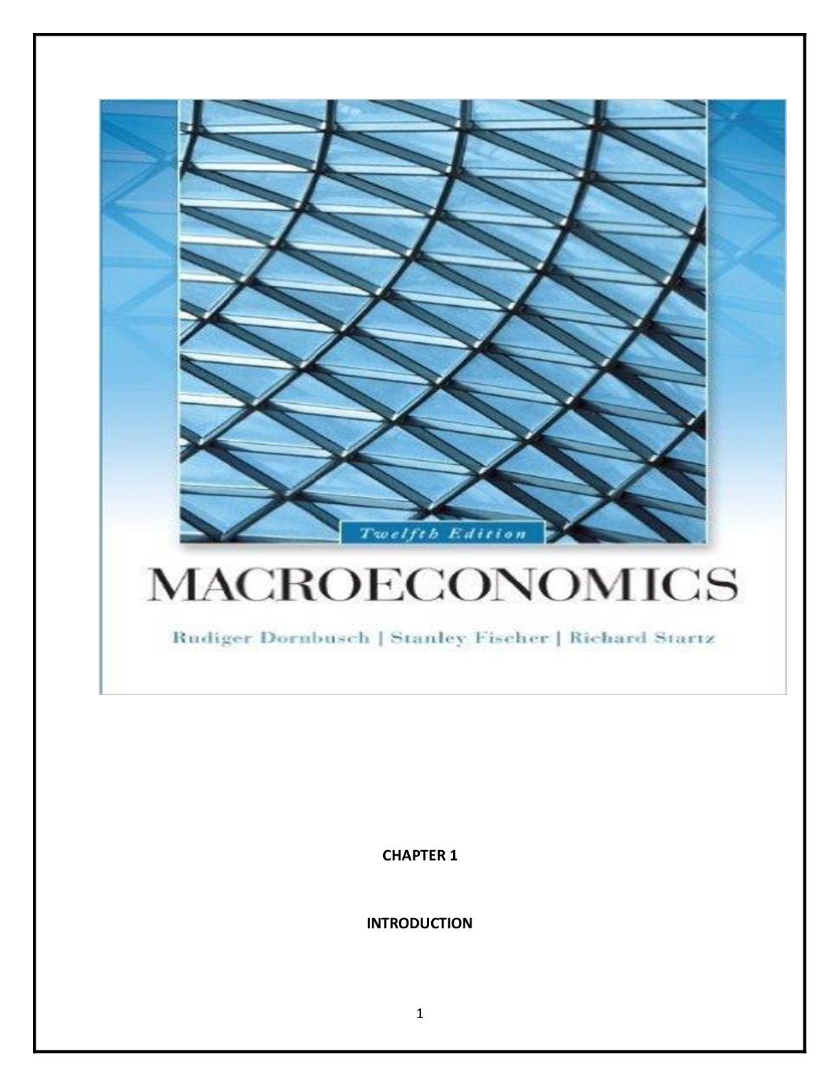 Recommended document preview for Solutions Manual for Macroeconomics 12th Edition  by Rudiger Dornbusch; Stanley Fischer; Richard Startz