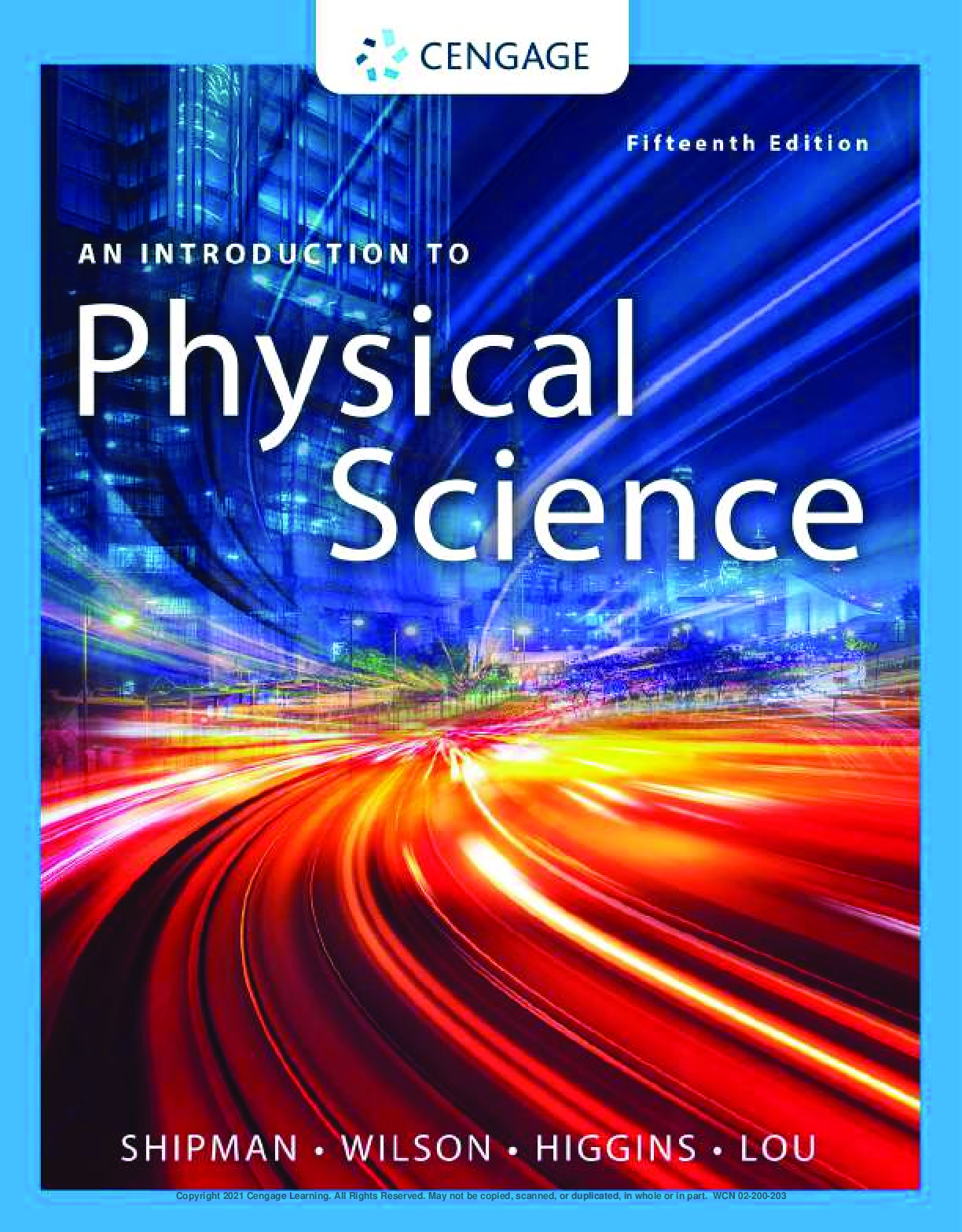 Preview of An Introduction to Physical Science, 15th Edition By James Shipman, Jerry D. Wilso