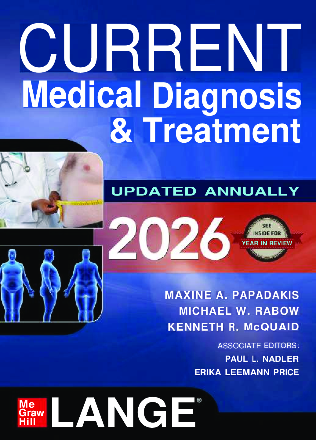 Preview of eBook CURRENT Medical Diagnosis Treatment 2026, 65th Edition By Maxine A. Papadakis, Micha