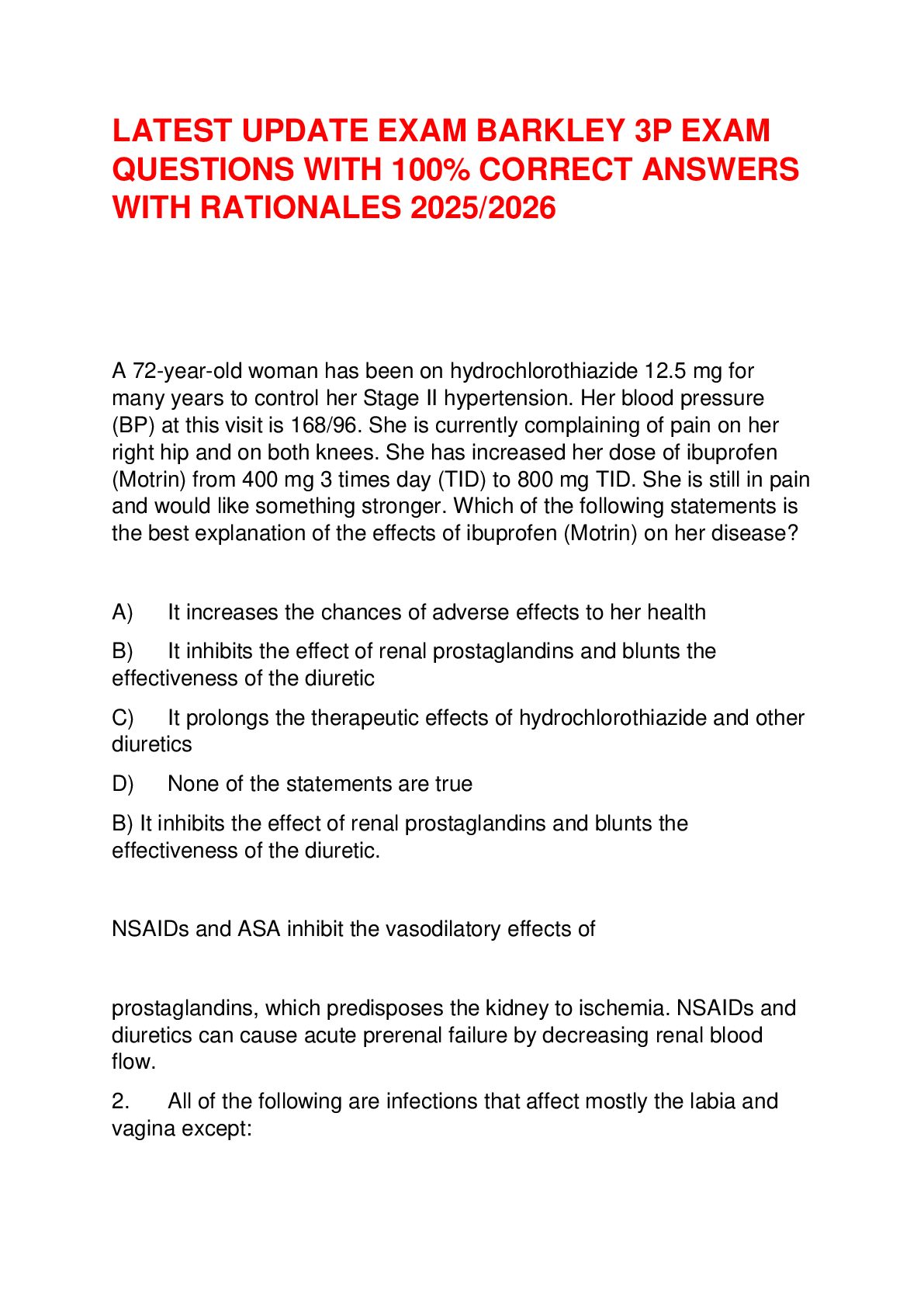 LATEST VERSION Florida Laws & Rules (Dental Exam ADEX CDCA) (DENTAL EXAM ADEX CDCA) COMPLETE ACCURATE EXAM QUESTIONS WITH WELL DETAILED ANSWERS (100% CORRECT VERIFIED SOLUTION).
