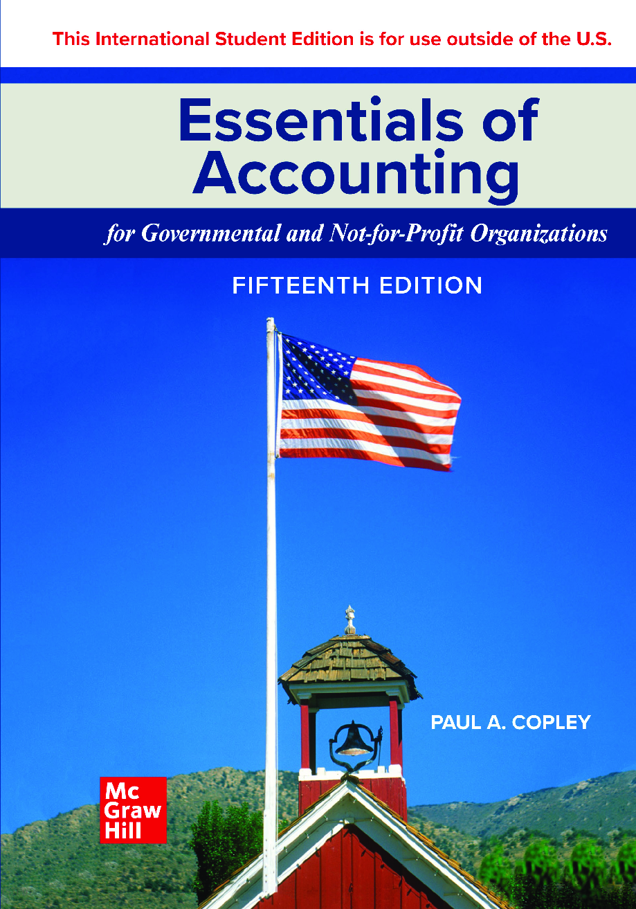 Preview image for eBook PDF ISE Essentials of Accounting for Governmental and Not-for-Profit Organizations 15th Edition By Paul A. Copley