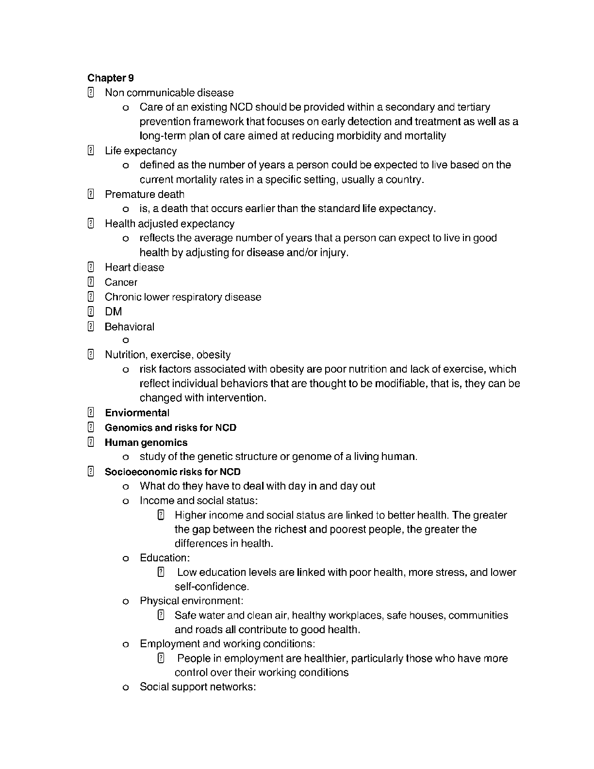 Recommended document preview for NUR 426 Comm Health Exam 3 Lecture Notes | Arizona College of Nursing