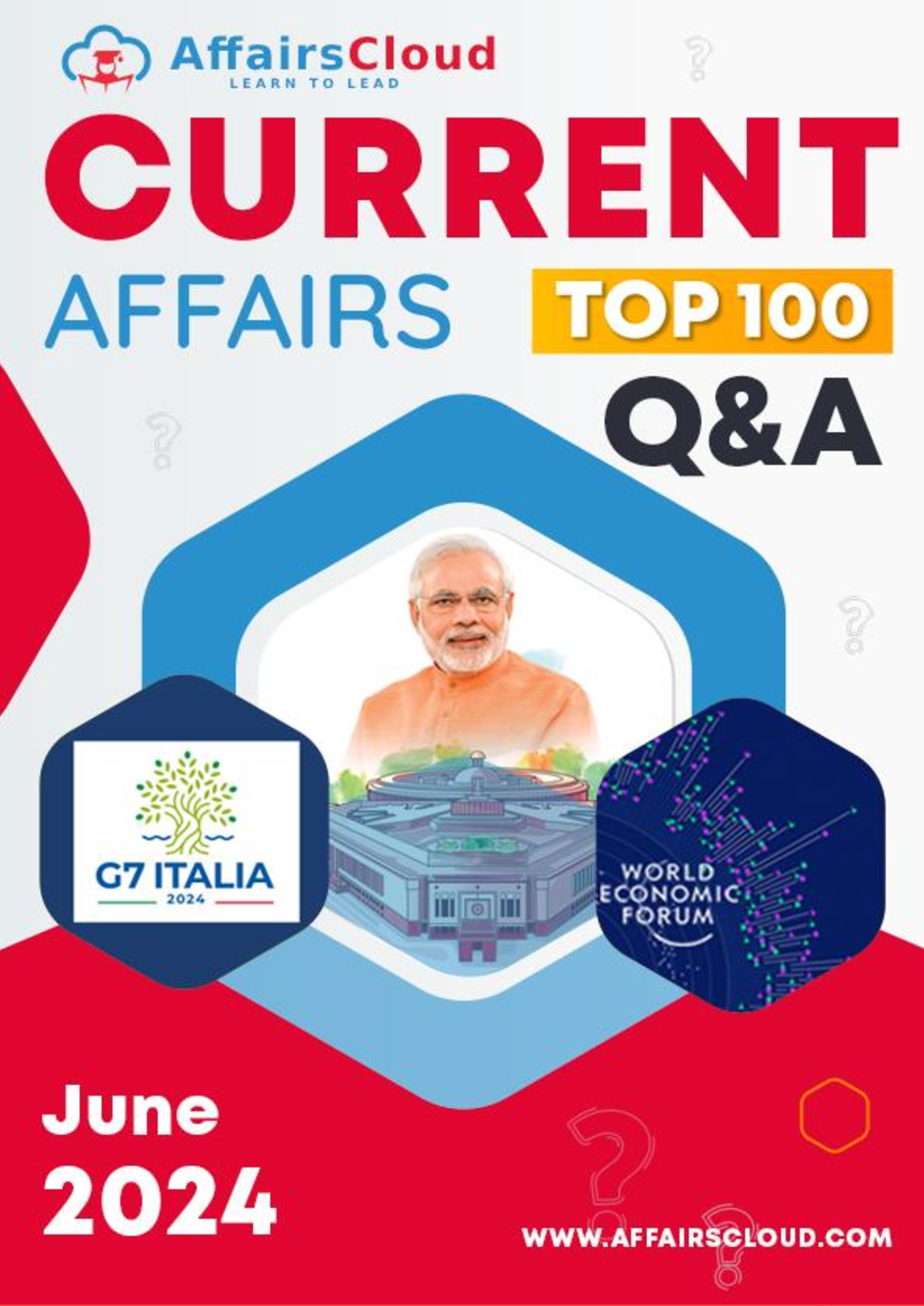Recommended document preview for Current Affairs Top 100 Q&A PDF – June 2024