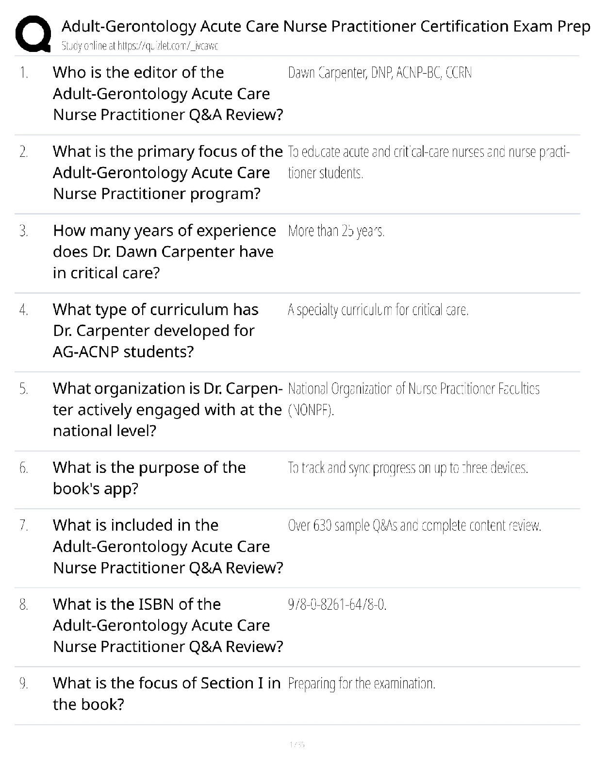 Recommended document preview for AGACNP Certification Exam Prep / Nurse Practitioner Guide / Study 2026 / Score 100%