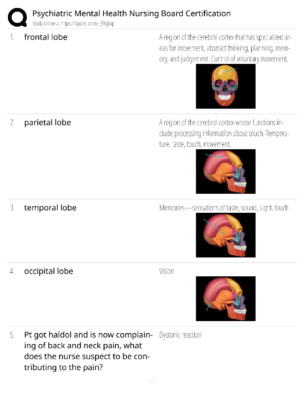 Recommended document preview for PMHNP-BC Exam Prep / Psychiatric Mental Health Certification / Study Guide 2026 / Score 100%