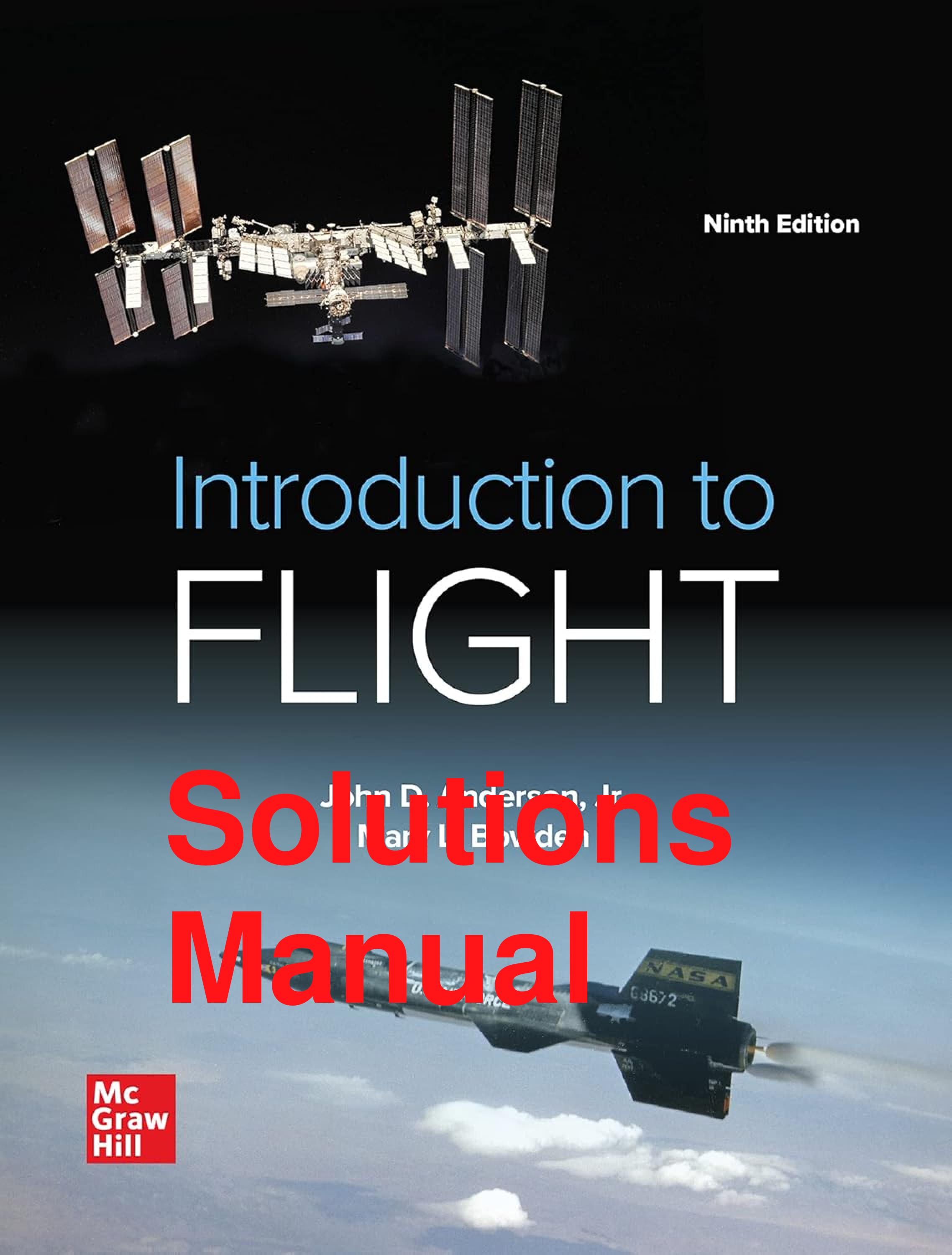 Recommended document preview for Solutions Manual Introduction to Flight 9th Edition By John Anderson, Mary Bowden Chapters 1-10