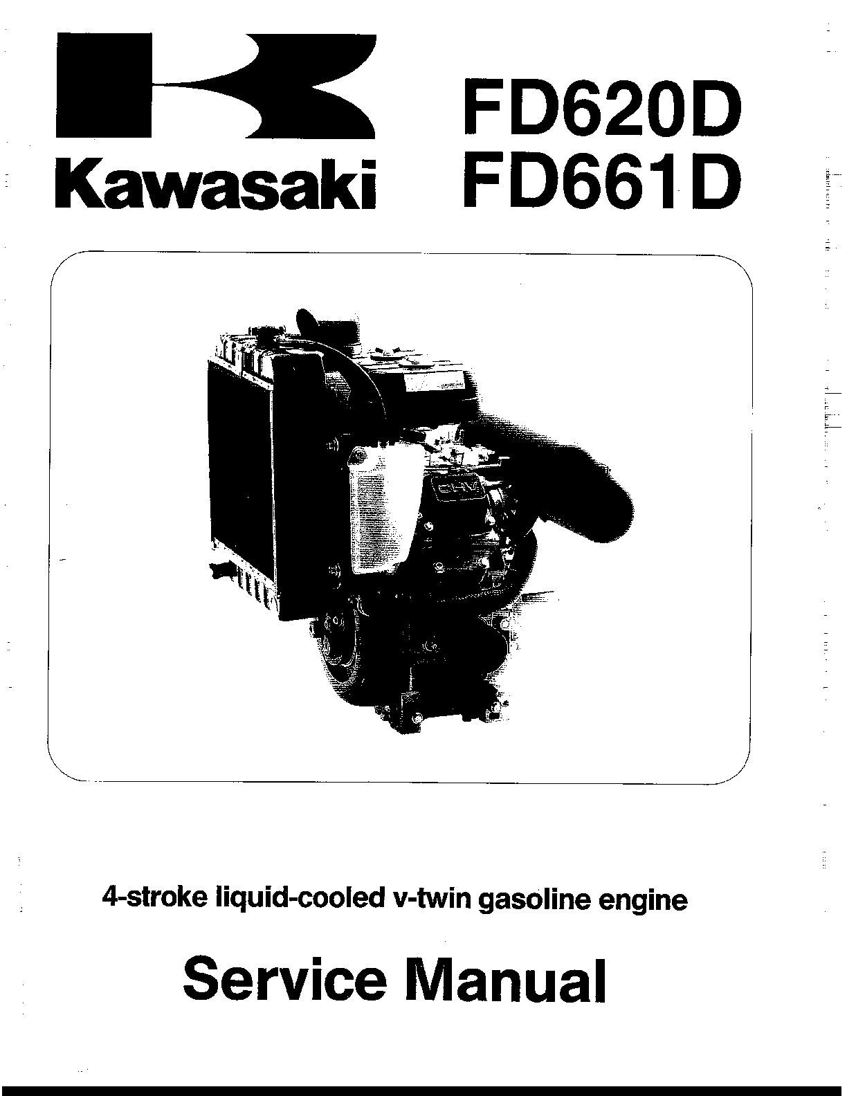 Recommended document preview for Kawasaki FD620D FD661D Engine Service Repair Manual