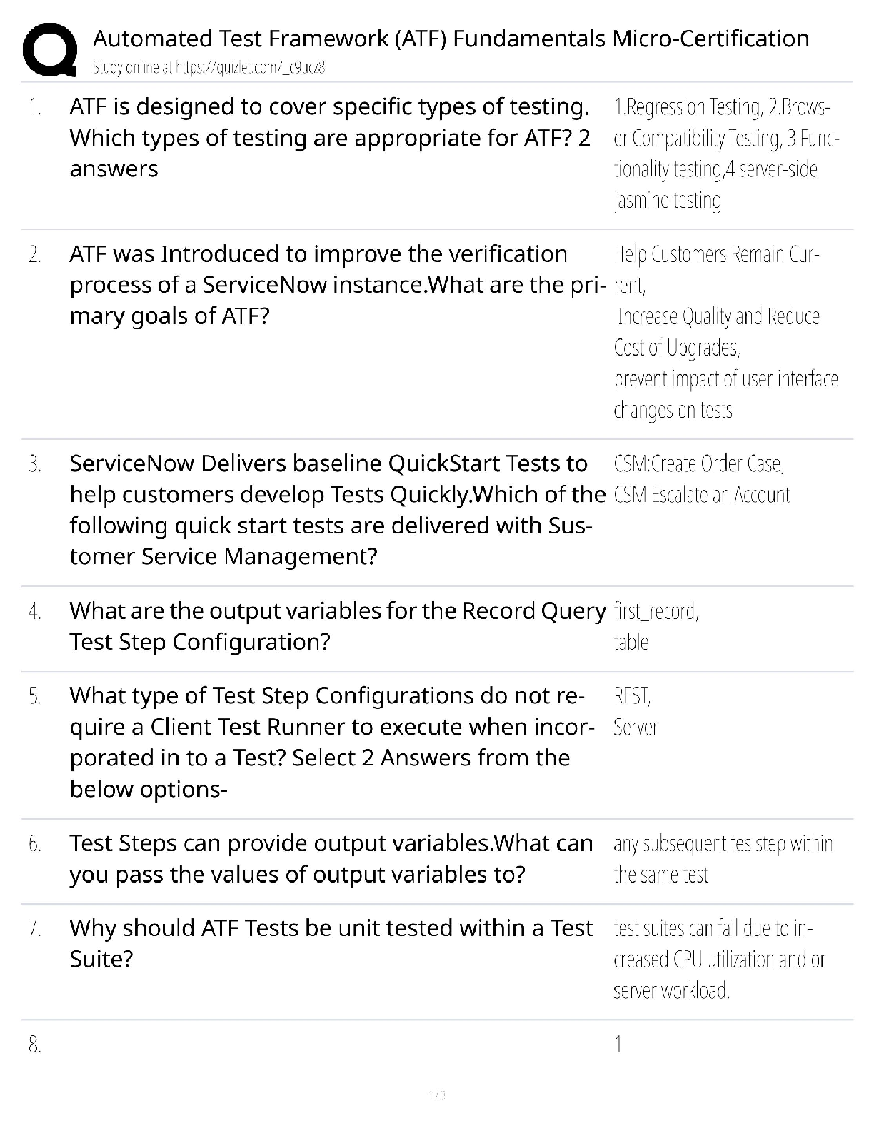 Recommended document preview for ATF Fundamentals / Score 100% / New Version 2025 Update / Micro-Certification Study Guide