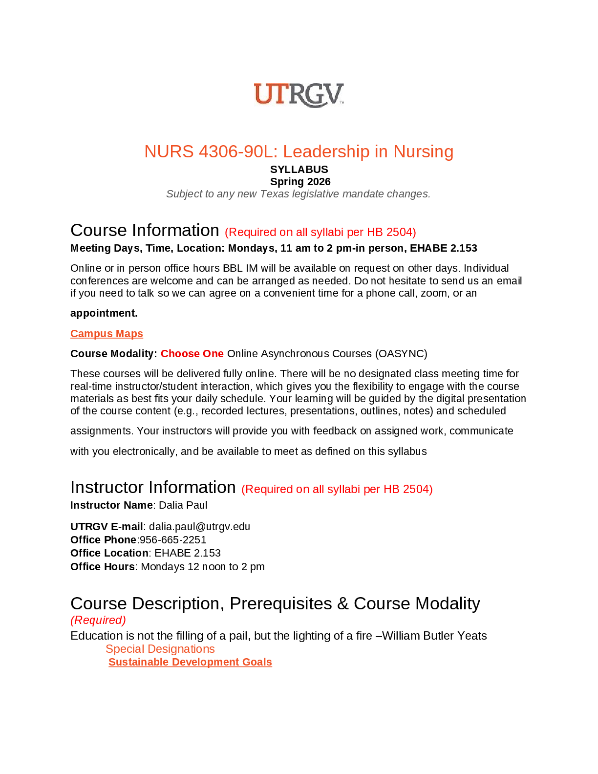 Preview of NURS 4306-90L: Leadership in Nursing