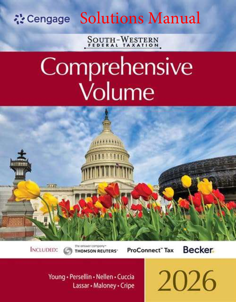Recommended document preview for Solutions Manual South-Western Federal Taxation 2026 Comprehensive 49th Edition By Young, Persellin, Nellen, Cuccia, Maloney, Lassar, Cripe Chapters 1-30