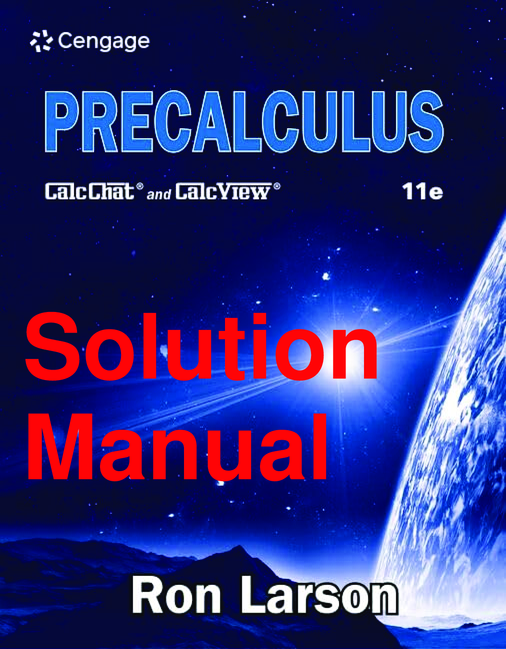 Recommended document preview for Solutions Manual Precalculus 11th Edition By Ron Larson Chapters 1-10