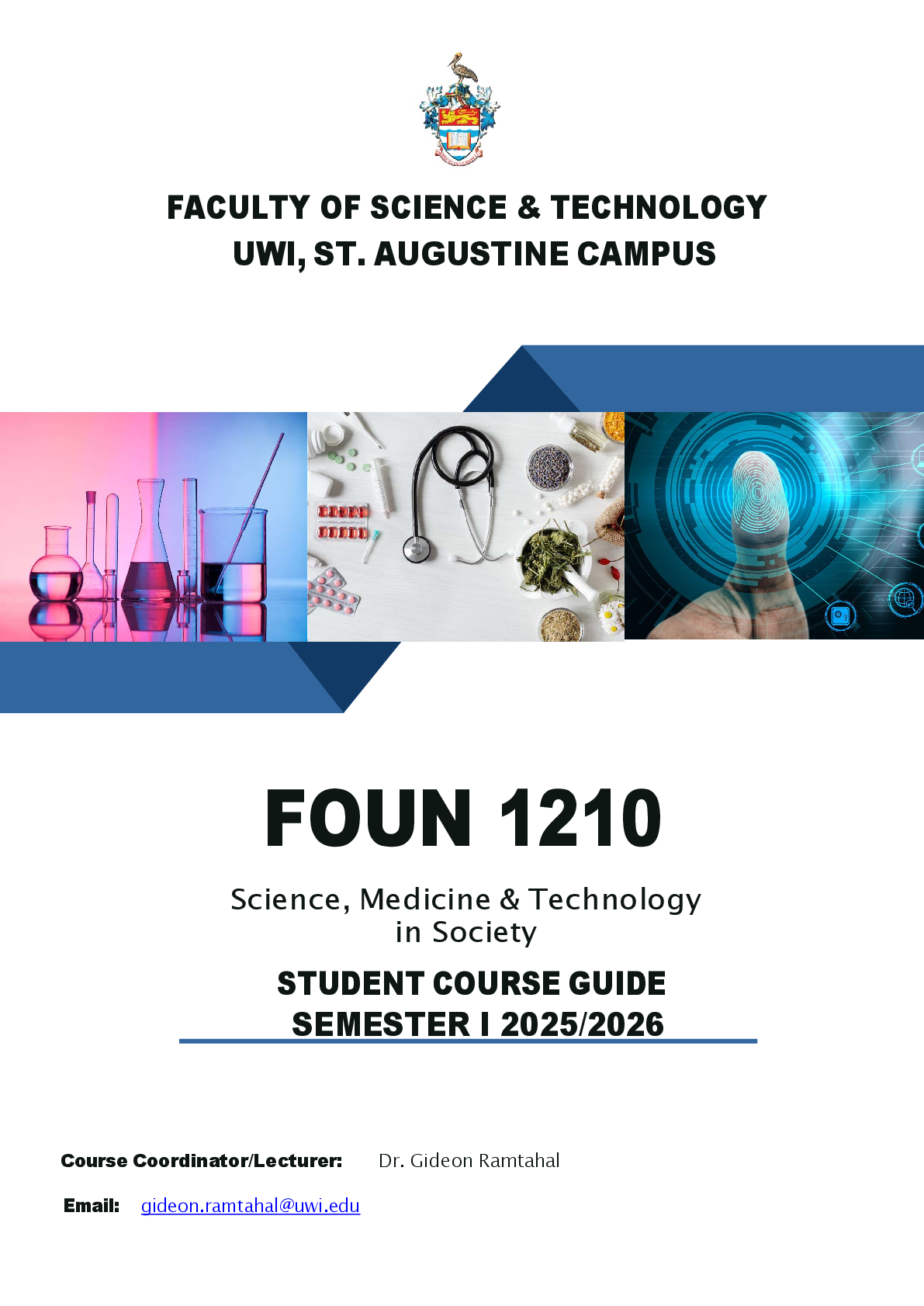 Preview image for FACULTY OF SCIENCE & TECHNOLOGY  UWI, ST. AUGUSTINE CAMPUS