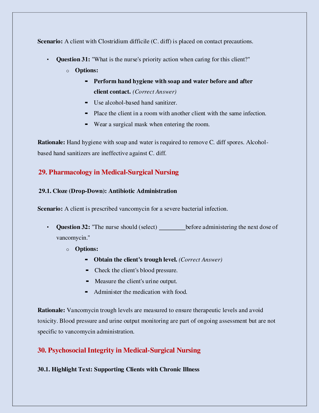 Preview of Pharmacology in Medical-Surgical Nursing