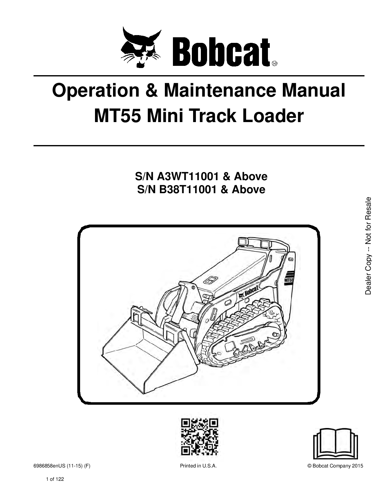 Recommended document preview for BOBCAT MT52 MT55 LOADER OPERATION MANUAL