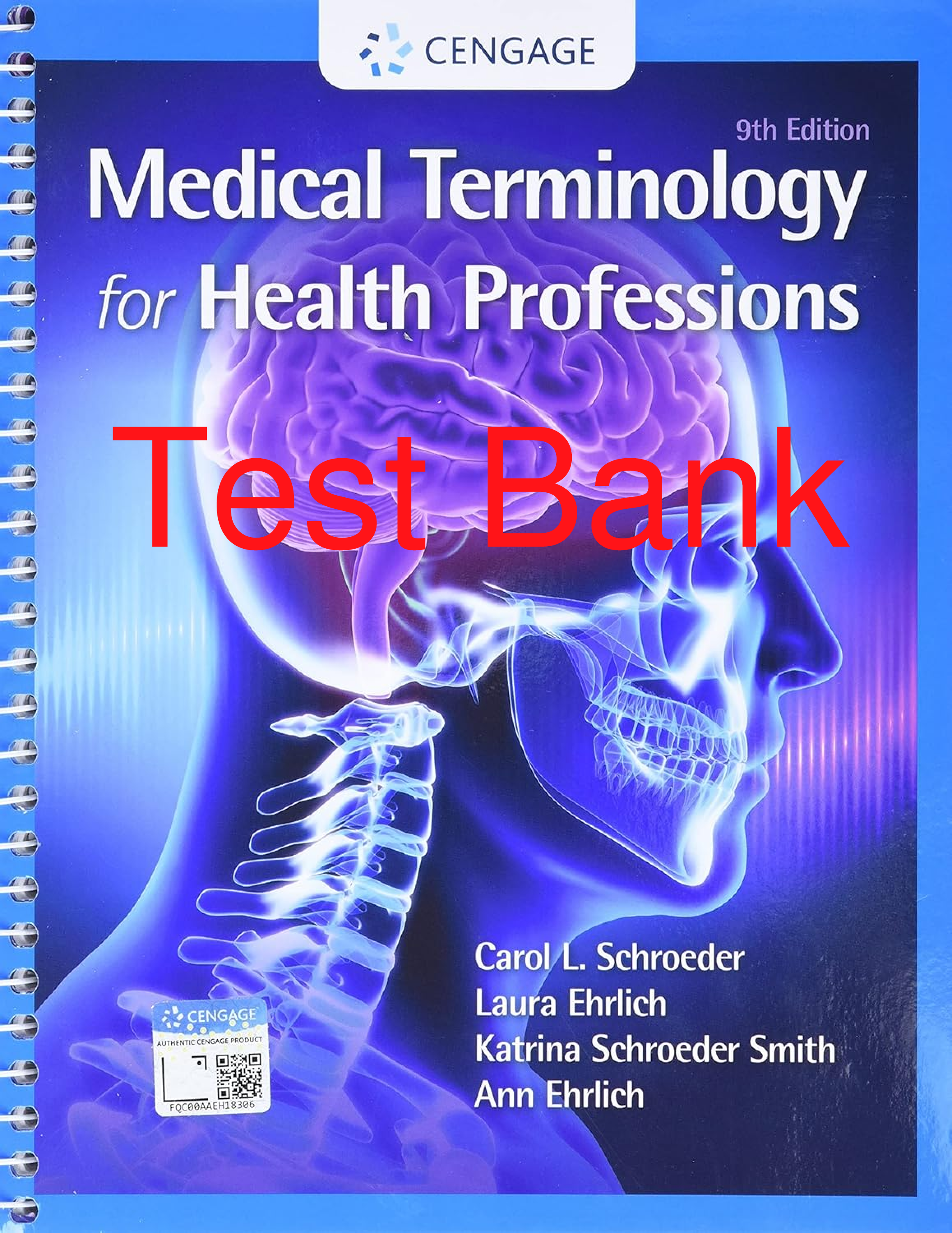 Recommended document preview for Test Bank Medical Terminology for Health Professions 9th Edition By Ann Ehrlich, Carol Schroeder, Laura Ehrlich, Katrina Schroeder